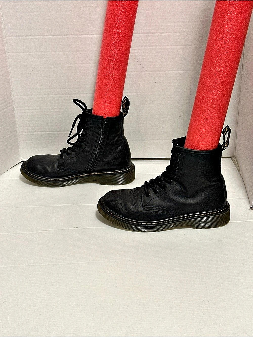 Dr. Martens 1460 J Combat Boots Black US 2